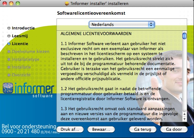 VensterDoelvolumeInstallatieMac