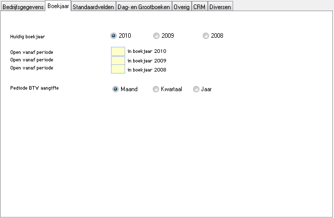 VensterInstellingenBoekhoudingTabBoekjaar