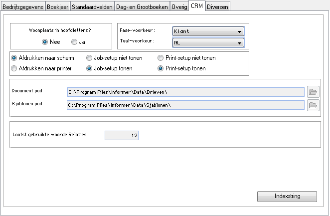 VensterInstellingenBoekhoudingTabCRM