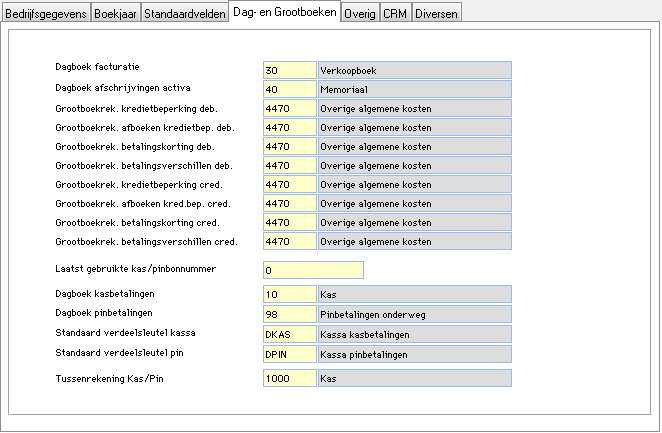 VensterInstellingenBoekhoudingTabDagEnGrootboeken