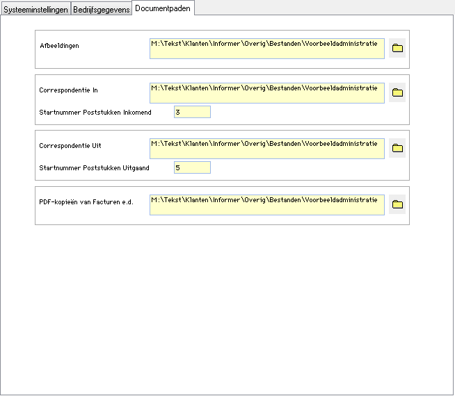 VensterSysteeminstellingenTabDocumentpaden